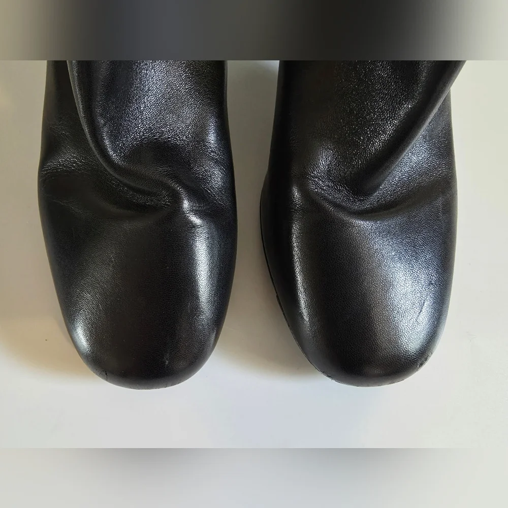 Sandro Sacha Women's Black Leather Boot Size 39